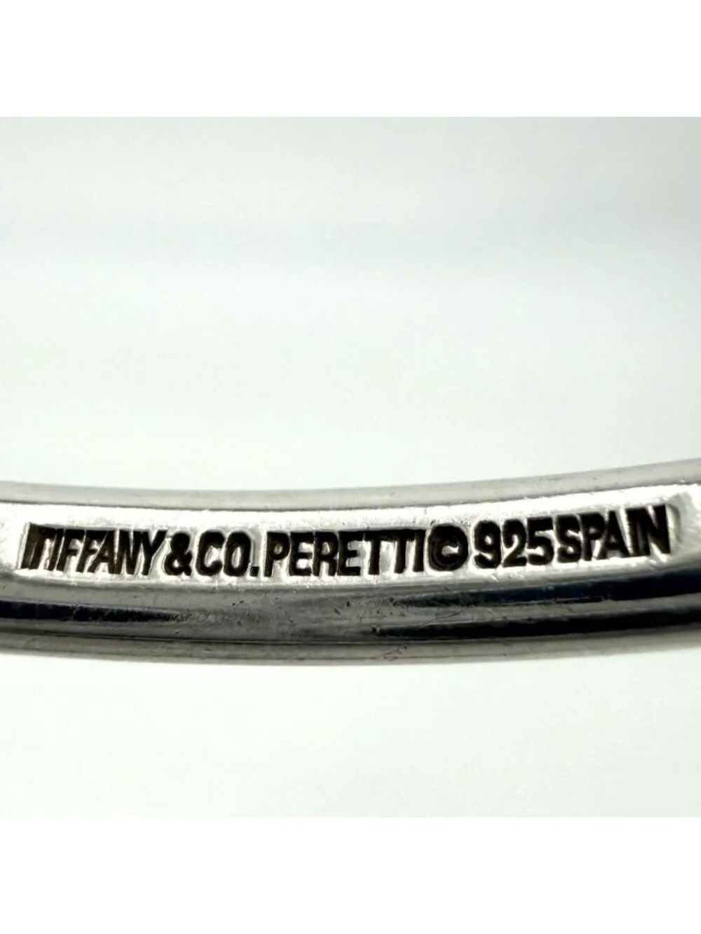 Tiffany & Co Bangle Snake Accessory Bracelet 925 Sterling Silver Vintage